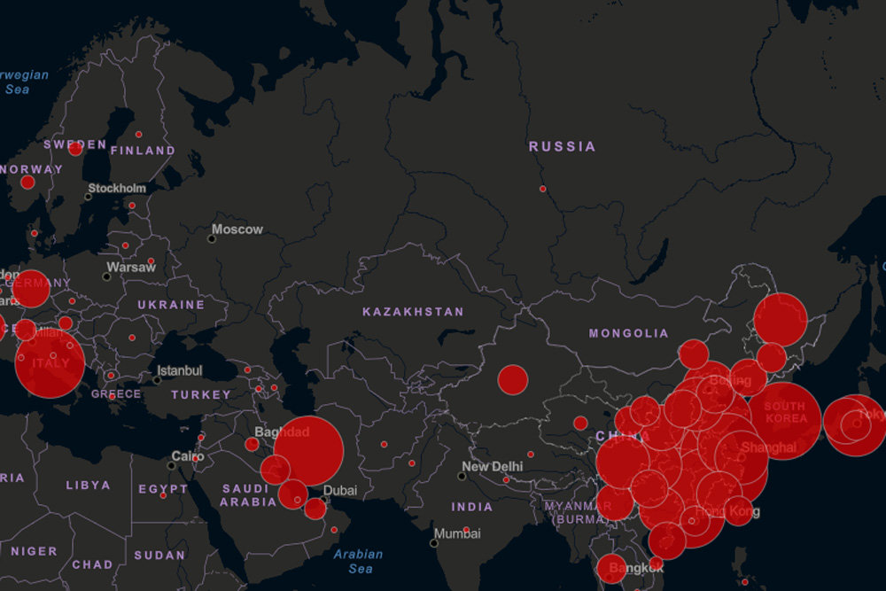 Коронавирус карта россия