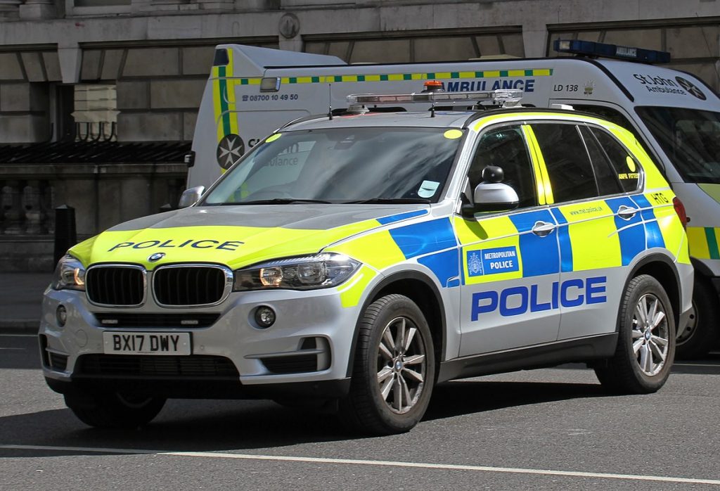 Bmw x5 police